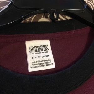 Pink long sleeve. Never worn